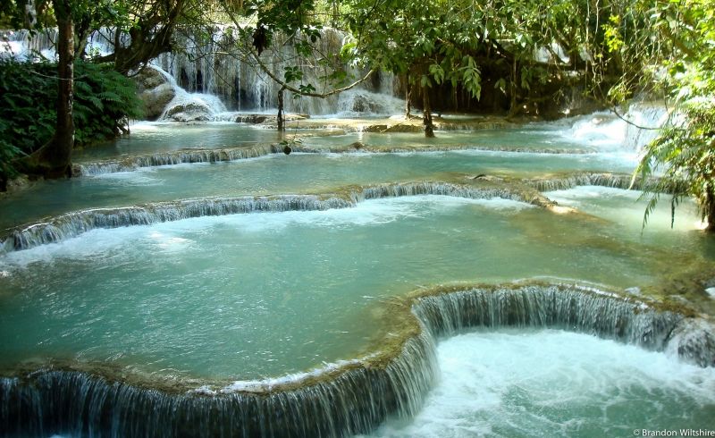 Thác Kuang Si, Luang Prabang, Lào