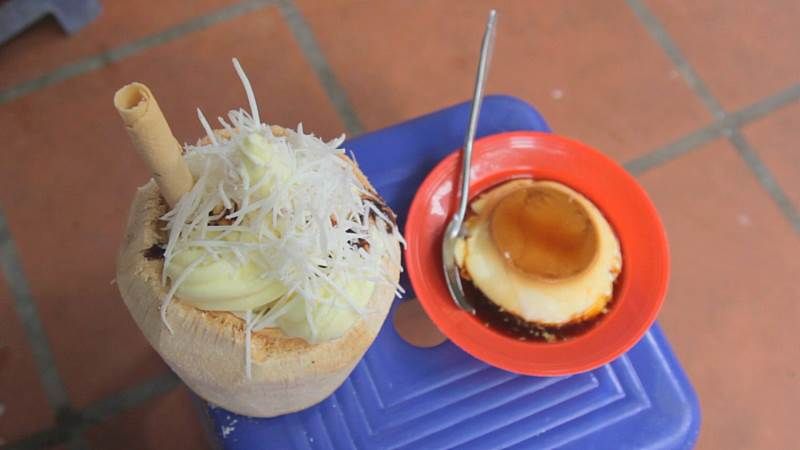Thạch Dừa Xiêm & Kem Trái Dừa
