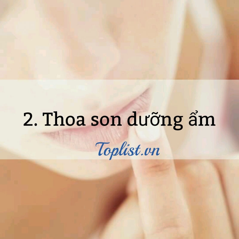 Thoa son dưỡng