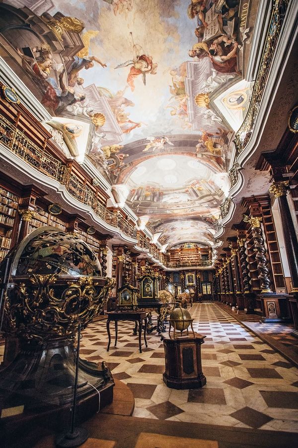 Thư viện quốc gia Clementinum ở Praha, CH Séc