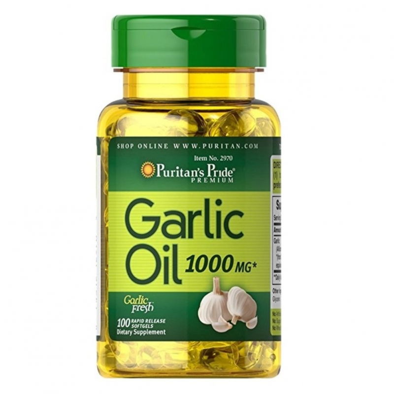 Thực phẩm chức năng Puritan's Pride Garlic Oil