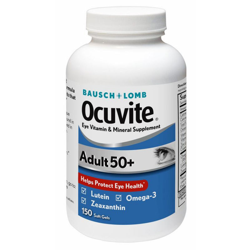 Thuốc bổ mắt Ocuvite Adult 50+