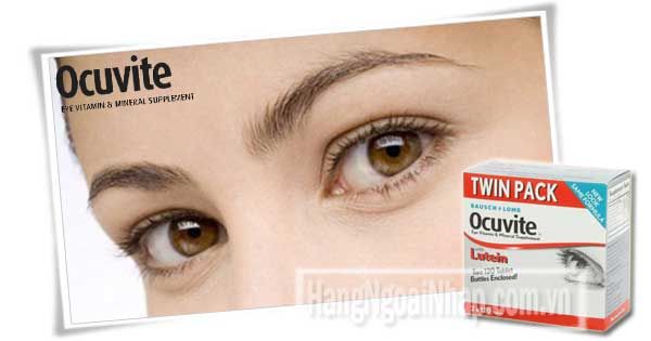 Thuốc bổ mắt Ocuvite twin pack của Mỹ: