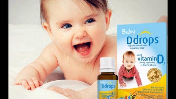 Thuốc bổ sung Vitamin D cho trẻ sơ sinh Baby Ddrops Vitamin D3 400IU
