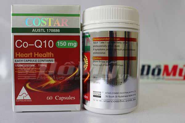 Thuốc bổ tim mạch CoQ10 Costar 150mg