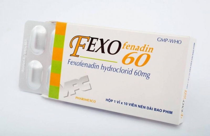 Thuốc dị ứng Fexofenadine 60mg