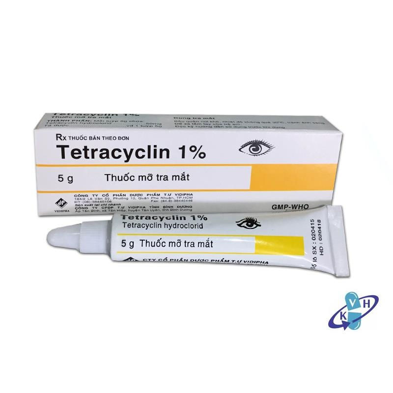 Thuốc mỡ tra mắt Tetracyclin