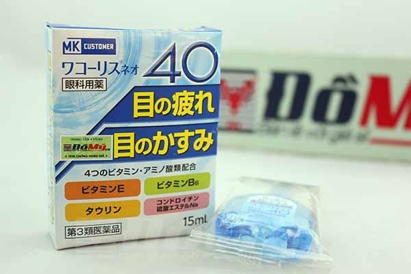 Thuốc nhỏ mắt 40 MK Customer Nhật Bản