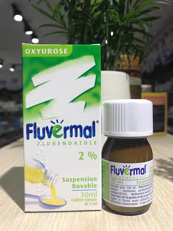 Thuốc tẩy giun Fluvermal 30ml – Pháp