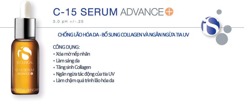 Tinh chất serum is clinical vitamin C 15%