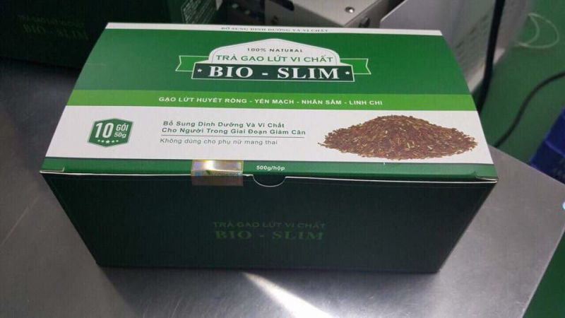 Trà gạo lứt vi chất Bio Slim