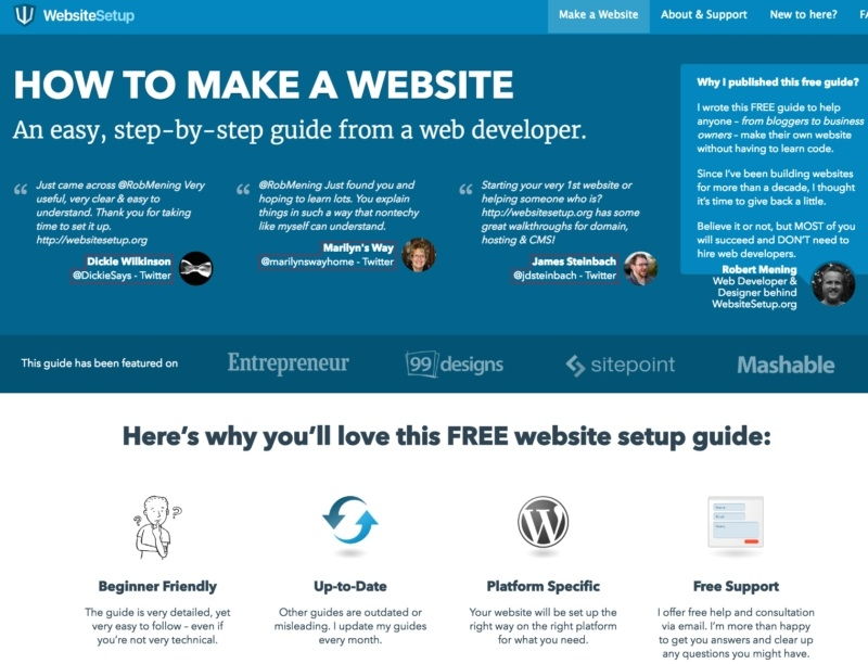 Trang thiết kế Website – Website Setup