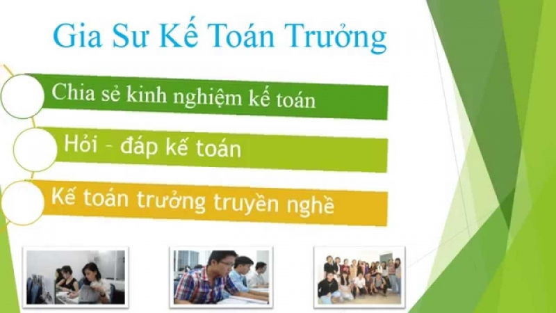 Trung tâm Gia Sư Kế Toán Trưởng