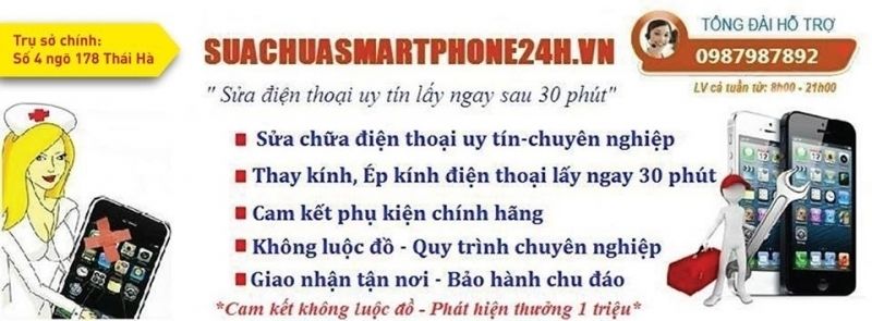 Trung tâm Sửa Chữa Smartphone24h - trung tâm sửa chữa điện thoại uy tín mà bạn nên tìm đến Trung tâm Sửa Chữa Smartphone24h - trung tâm sửa chữa điện thoại uy tín mà bạn nên tìm đến