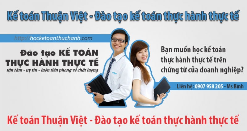 Trung tâm đào tạo Kế toán Thuận Việt