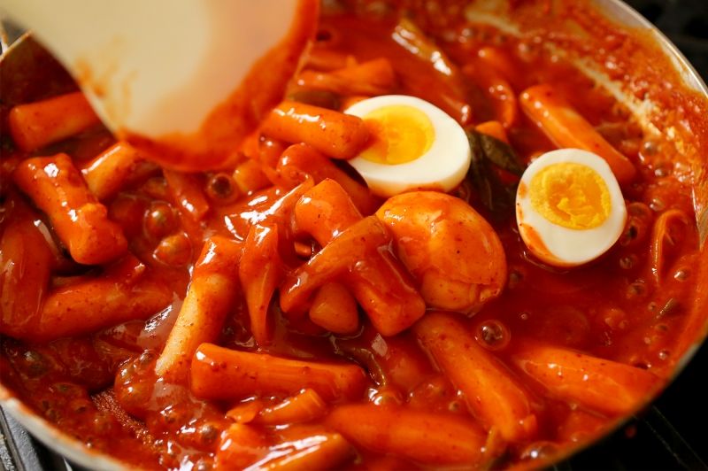 Tteokbokki - Bánh gạo Tteokbokki - Bánh gạo