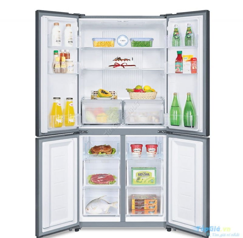 Tủ lạnh inverter Aqua AQR-IG525AM-GG
