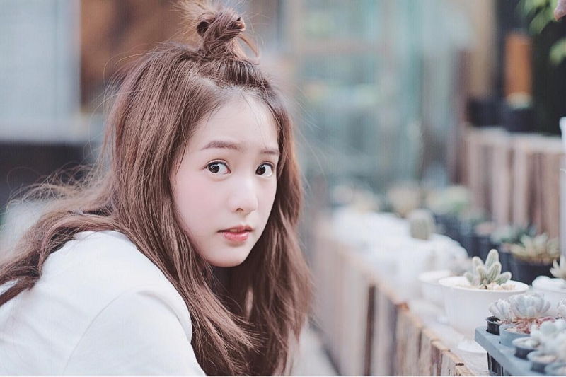 Tóc mái xoắn Tóc mái xoắn