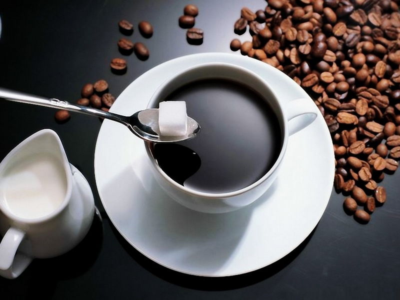 Uống cà phê không đường