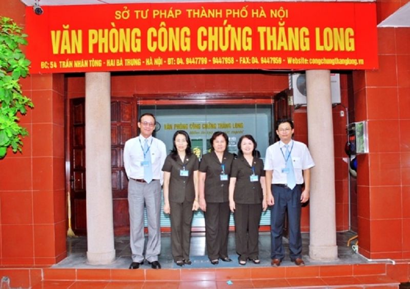 Văn phòng công chứng Thăng Long