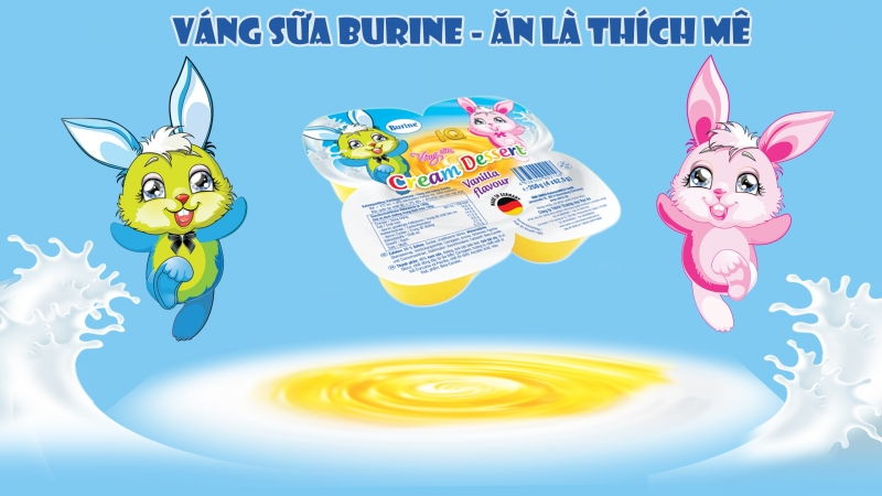 Váng sữa Burine