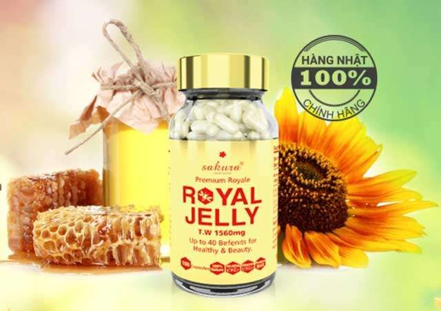 Viên Sữa Ong Chúa Sakura Royal Jelly