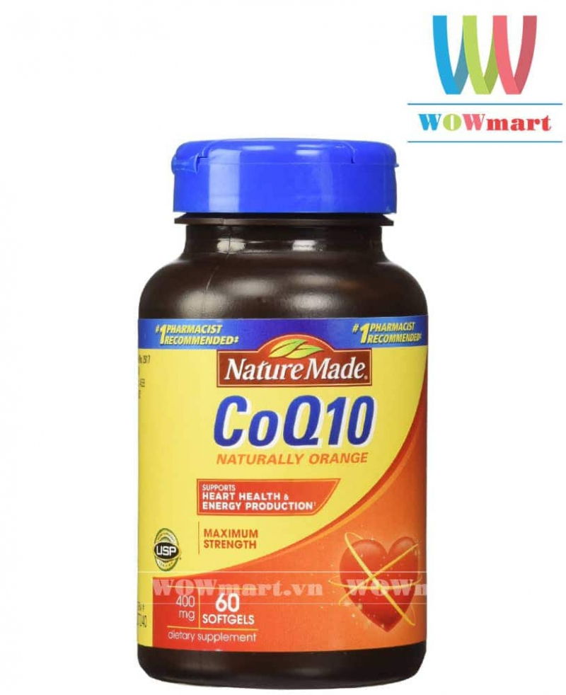 Viên uống CoQ10 hỗ trợ tim mạch Nature’s Way CoQ10 150mg