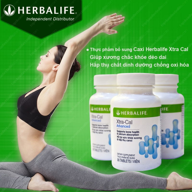 Viên uống bổ sung canxi Herbalife Xtra Cal