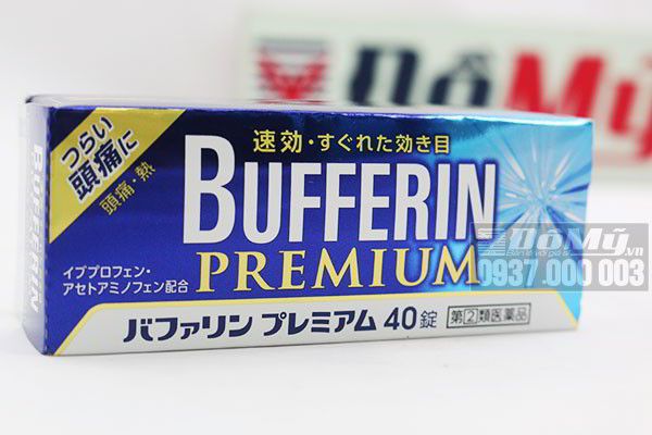 Viên uống giảm đau, hạ sốt Bufferin Premium