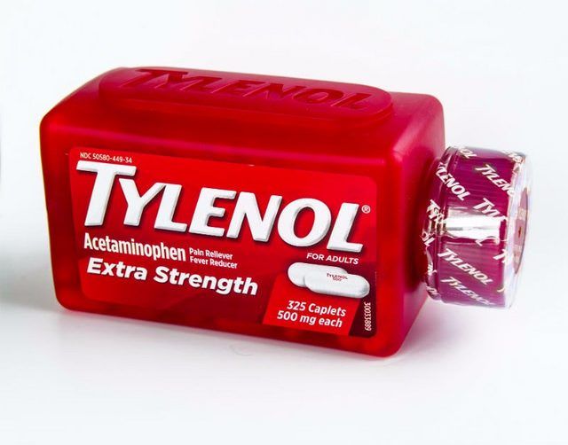 Viên uống giảm đau hạ sốt Tylenol Extra Strength 500mg