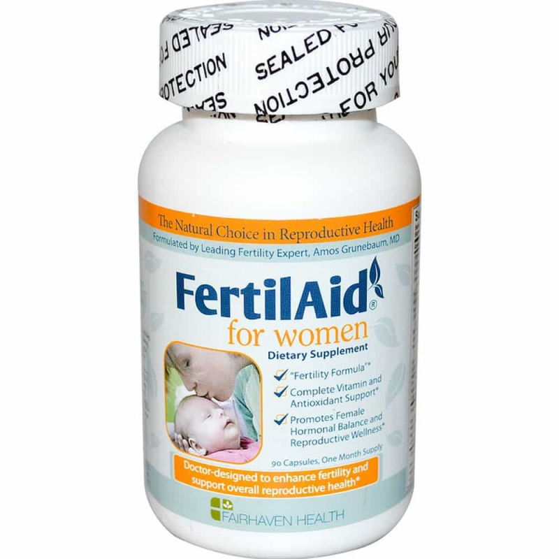 Viên uống tăng khả năng rụng trứng FairHaven Health FertilAid for Women