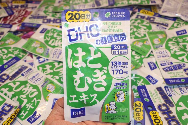 Viên uống trắng da Coix DHC Nhật Bản