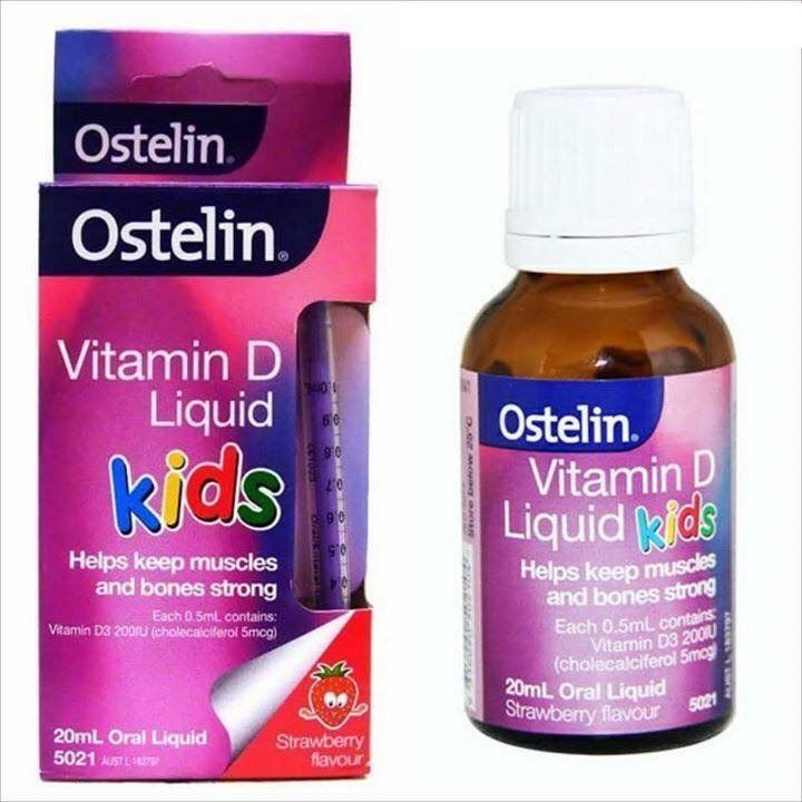 Vitamin D Ostelin dạng nước cho trẻ sơ sinh và trẻ em
