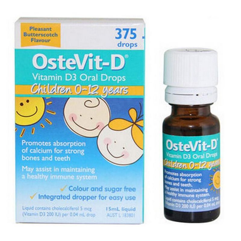 Vitamin D3 dạng giọt - Ostevit của Úc