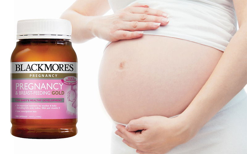 Vitamin DHA Cho Bà Bầu Blackmores Pregnancy