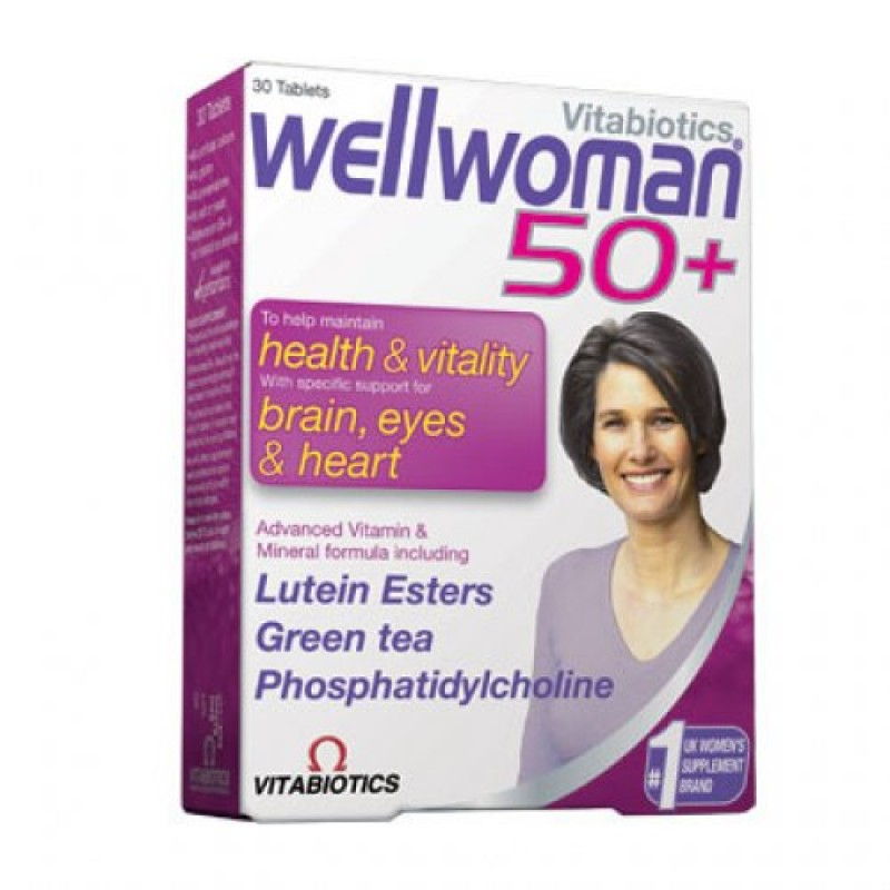 Vitamin Tổng Hợp Cho Phụ Nữ Trên 50 Tuổi Wellwoman 50+