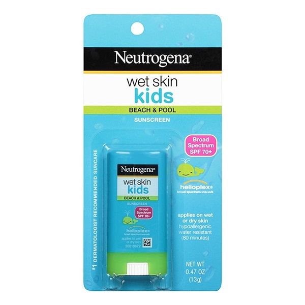 Wet Skin Kids Stick Sunscreen Broad Spectrum- Neutrogena