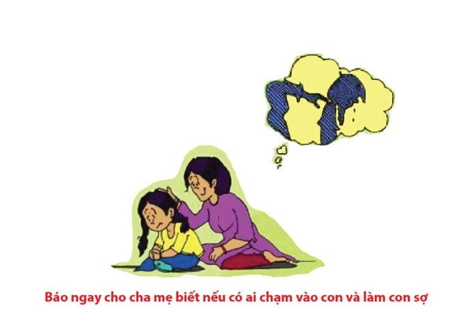 Xử trí khi con trẻ là nạn nhân