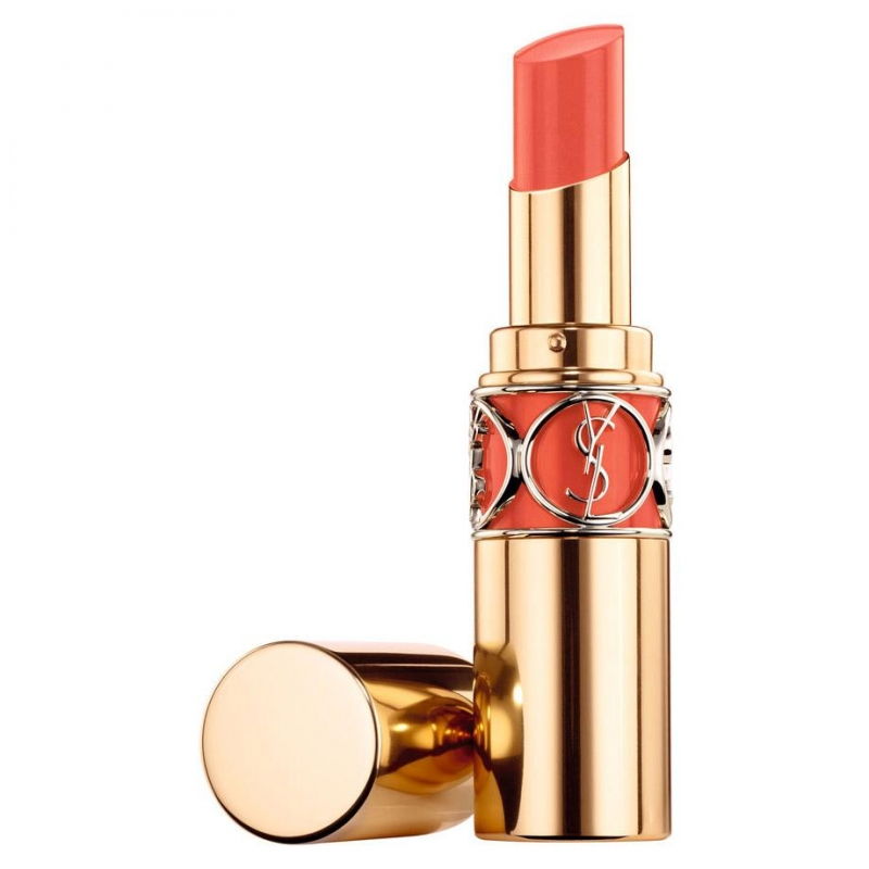 YSL ROUGE VOLUPTE SHINE 14 CORAIL IN TOUCH