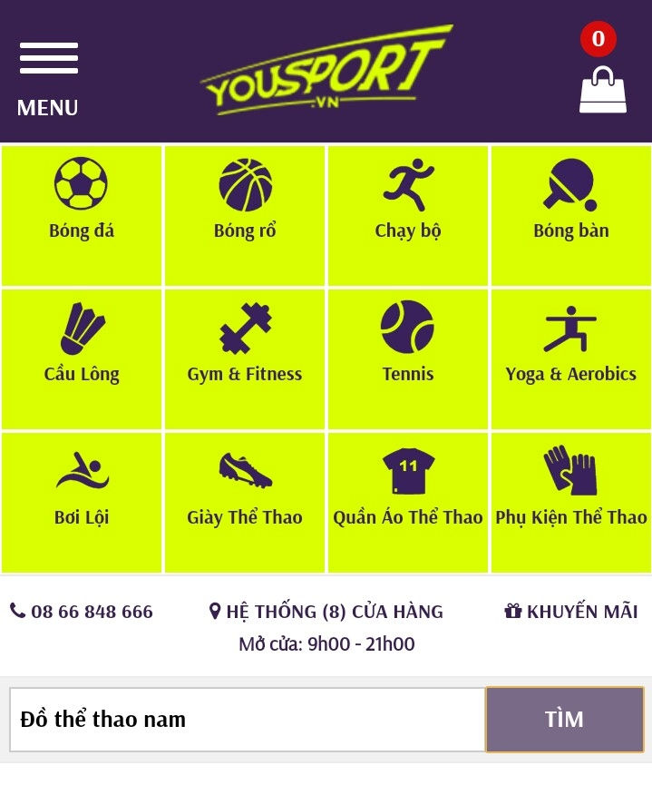 Youssport shop