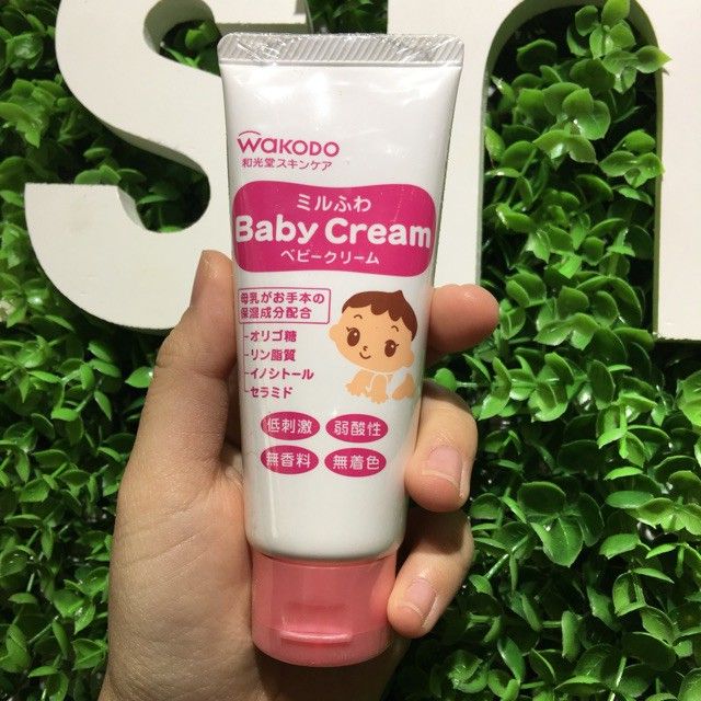 Kem dưỡng ẩm chống nẻ Wakodo Baby Cream