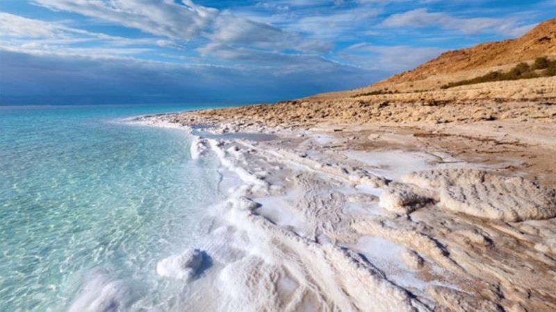 Biển Chết, Jordan và Israel