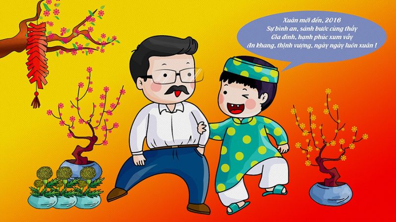 Câu chúc tết thầy cô giáo hay số 4 Câu chúc tết thầy cô giáo hay số 4