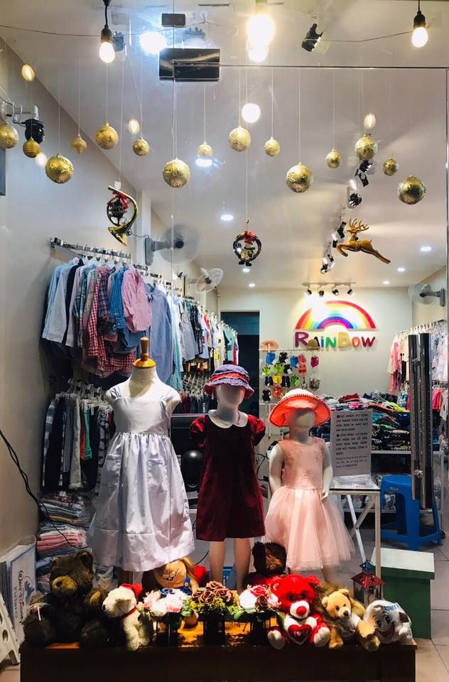Quần áo trẻ em hàng hiệu xuất khẩu giá rẻ Rainbow Shop