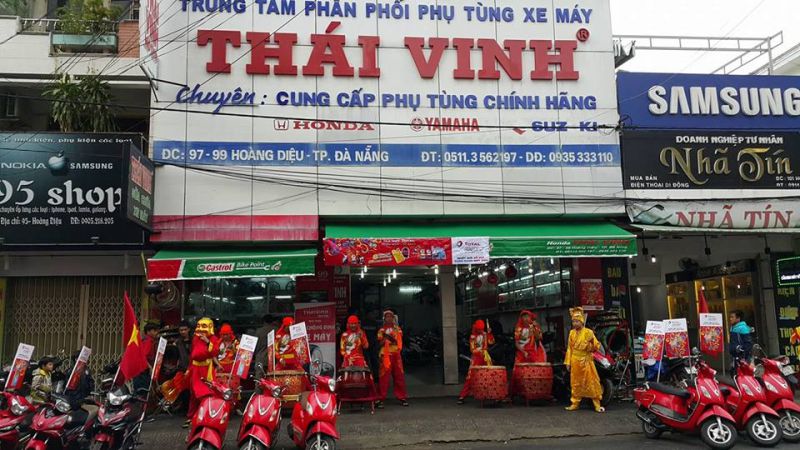 Shop Phụ Tùng Xe Máy Đà Nẵng Chính Hãng Thái Vinh