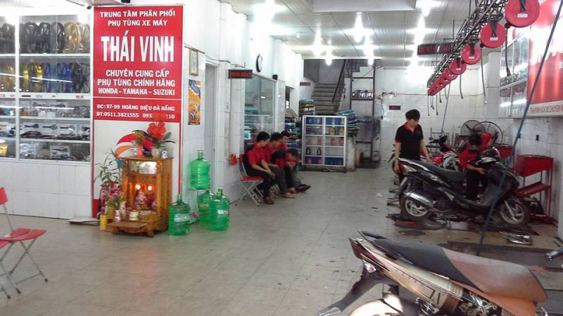 Shop Phụ Tùng Xe Máy Đà Nẵng Chính Hãng Thái Vinh