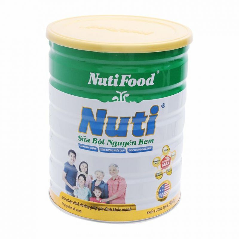 Sữa bột Nuti nguyên kem của Nutifood