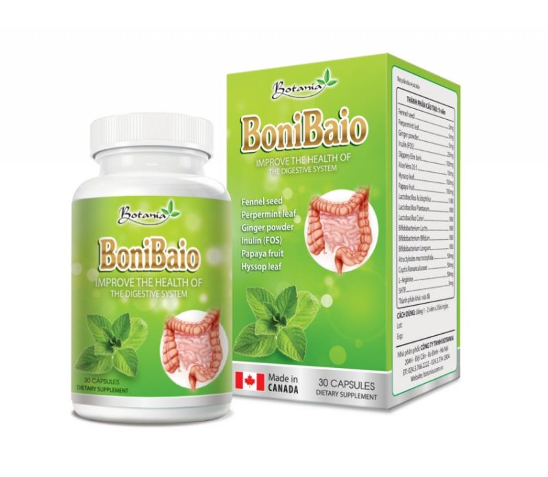 Thực phẩm chức năng hỗ trợ điều trị viêm đại tràng Bonibaio