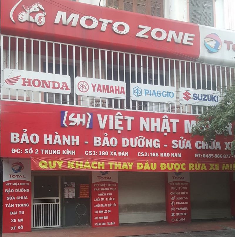 Trung Tâm Bảo Hành Bảo Dưỡng Việt Nhật Motor