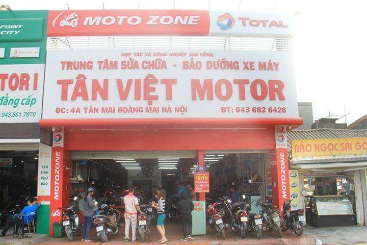 Trung tâm bảo dưỡng xe máy Tân Việt Motor